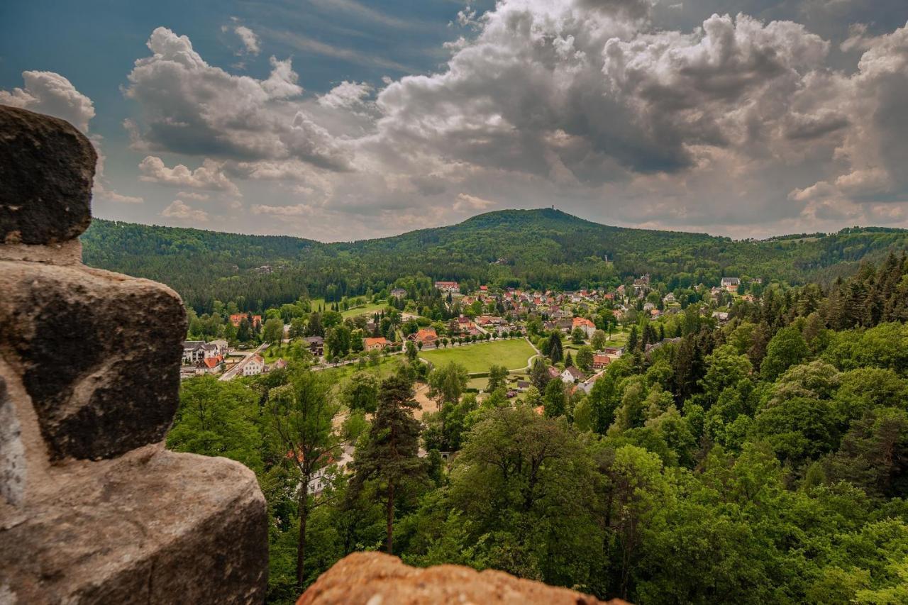 شقة Wohlfuehlzeit Im Zittauer Gebirge المظهر الخارجي الصورة