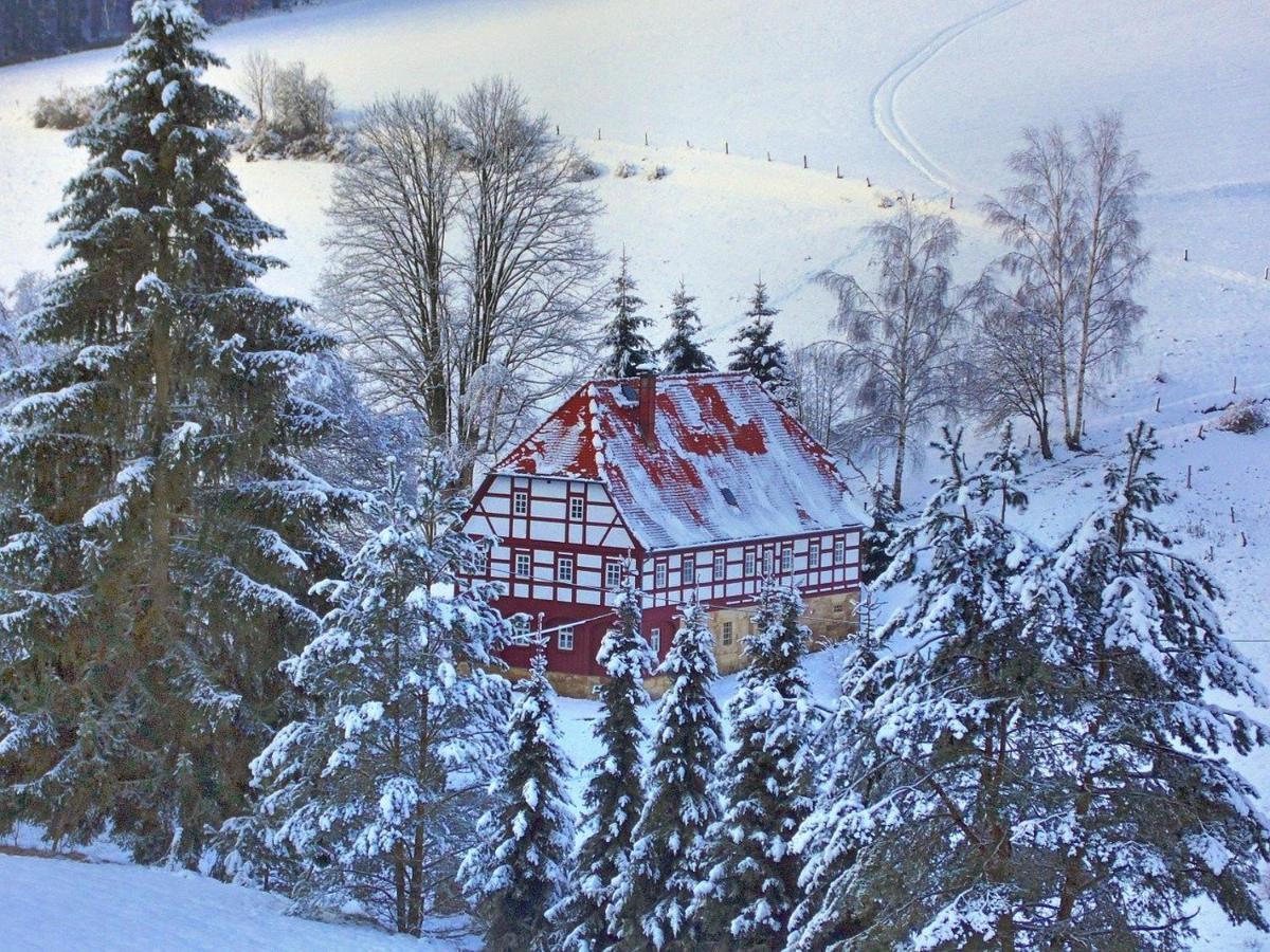 شقة Wohlfuehlzeit Im Zittauer Gebirge المظهر الخارجي الصورة