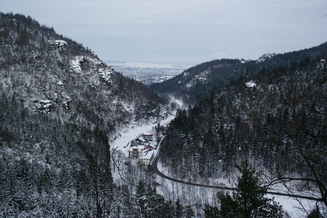 شقة Wohlfuehlzeit Im Zittauer Gebirge المظهر الخارجي الصورة